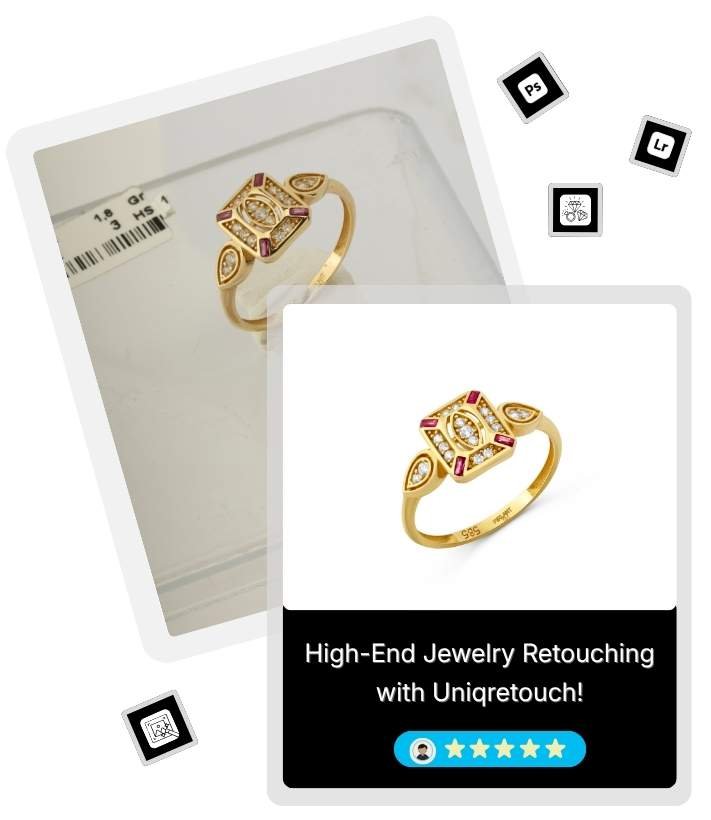 Jewelry Retouching Services